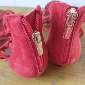 Red Vince Camuto shoes